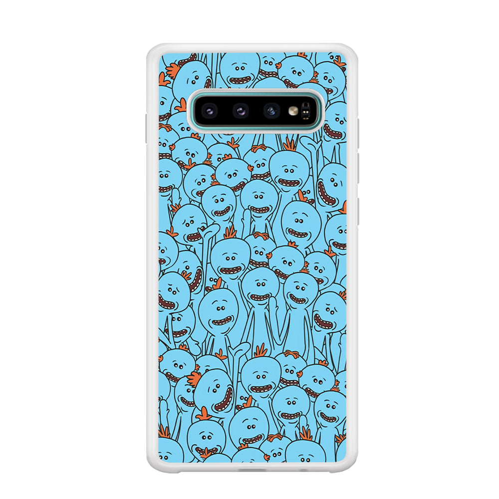 Mr Meeseeks Doodle Samsung Galaxy S10 Case