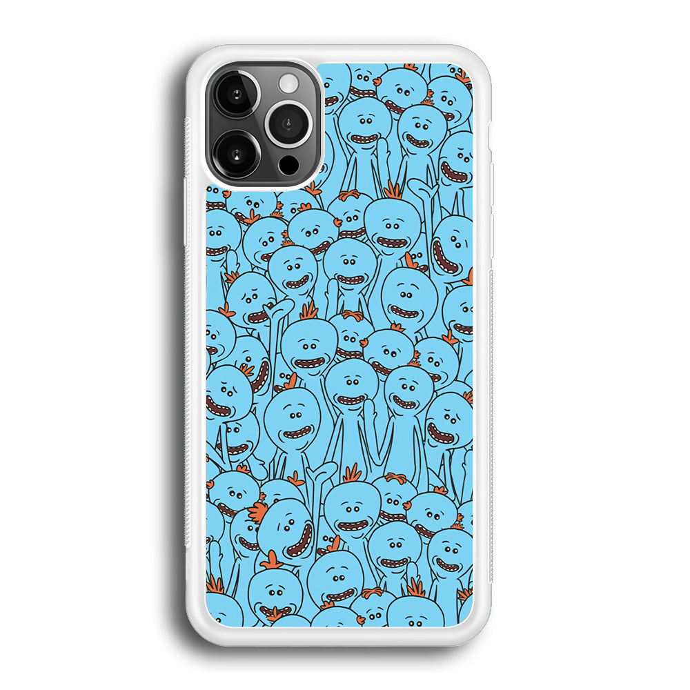 Mr Meeseeks Doodle iPhone 12 Pro Case
