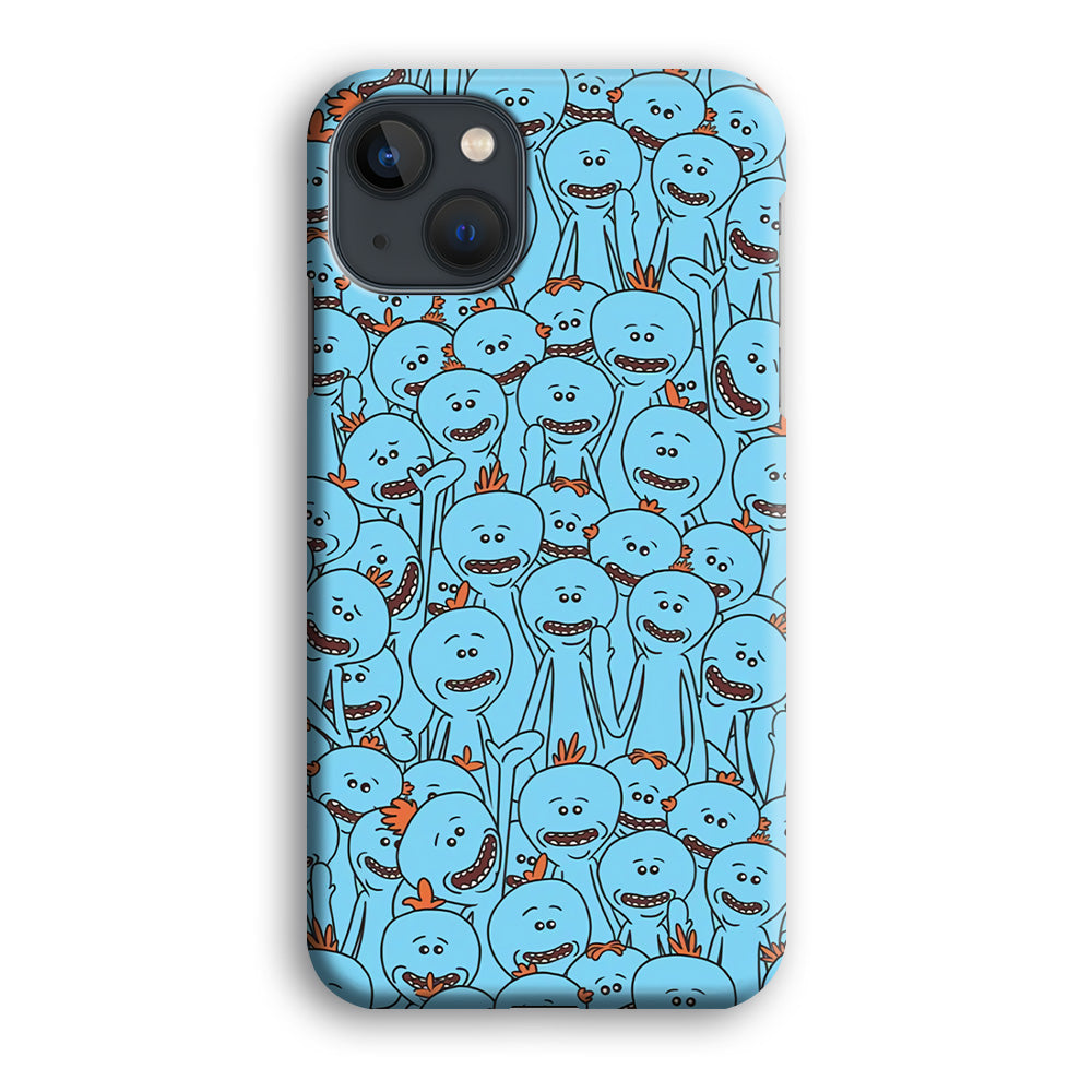 Mr Meeseeks Doodle iPhone 13 Case