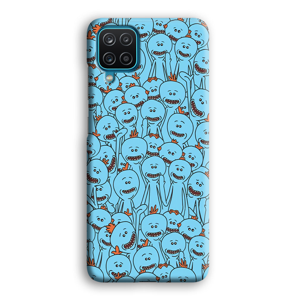 Mr Meeseeks Doodle Samsung Galaxy A12 Case