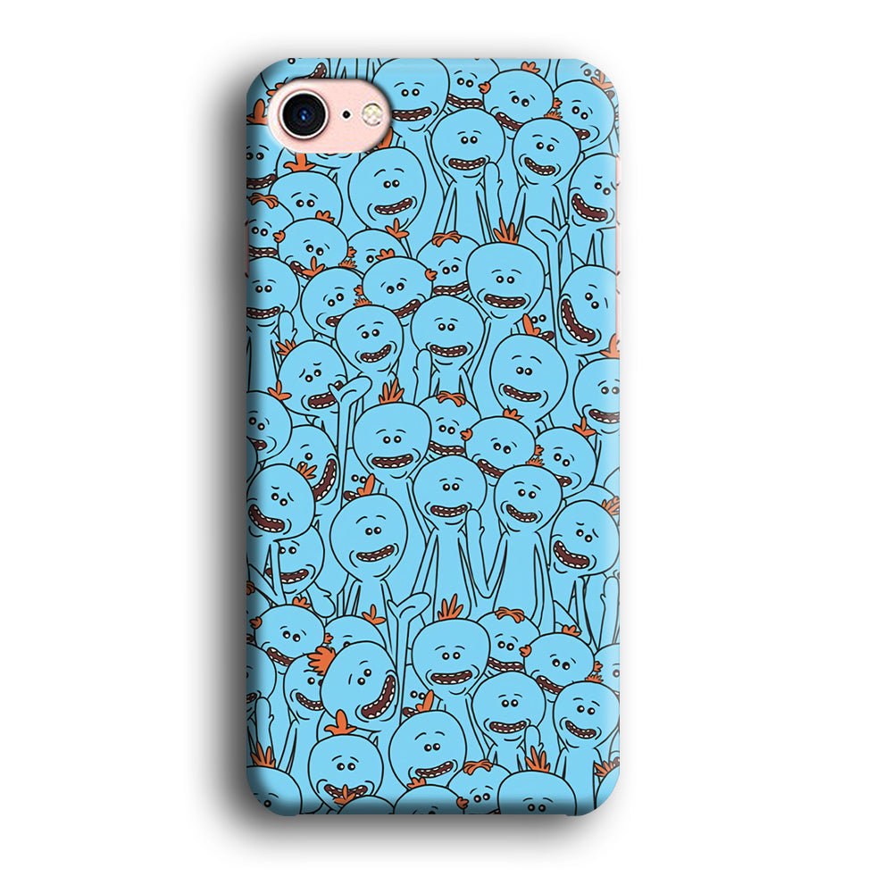 Mr Meeseeks Doodle iPhone 8 Case