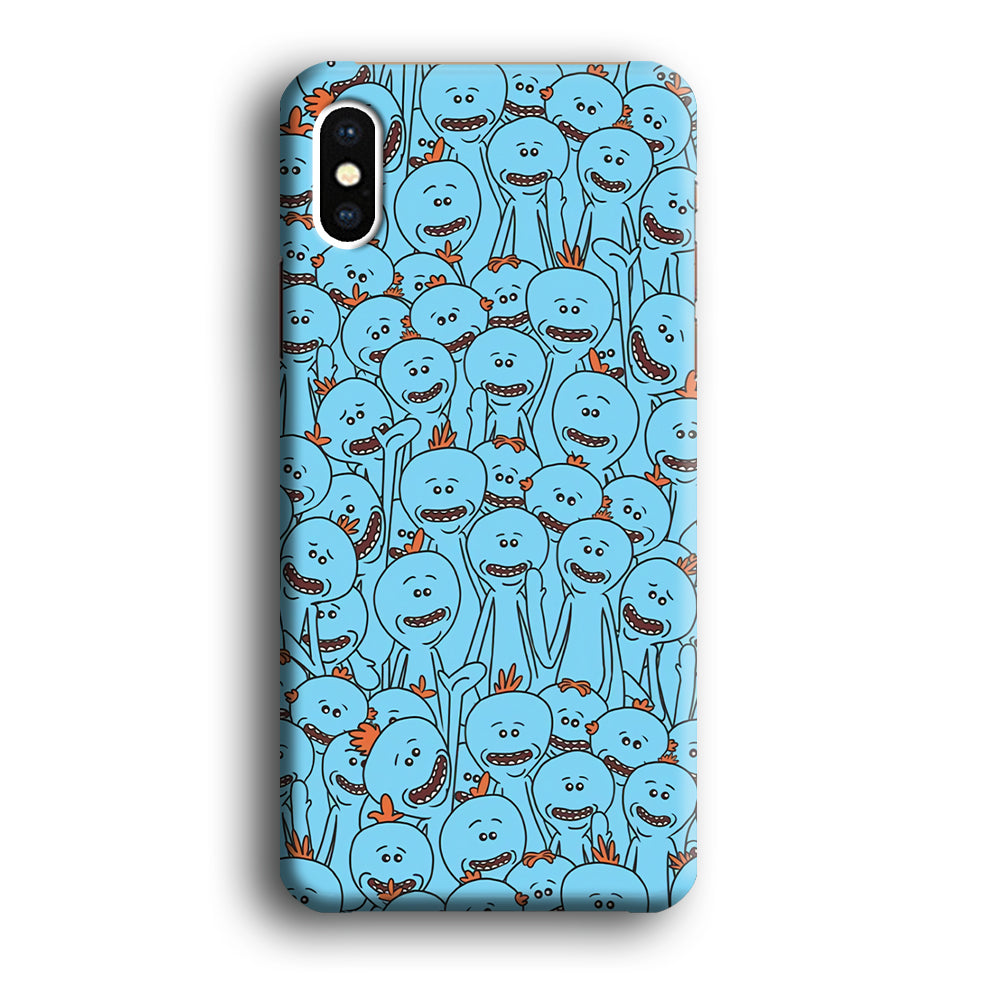 Mr Meeseeks Doodle iPhone X Case