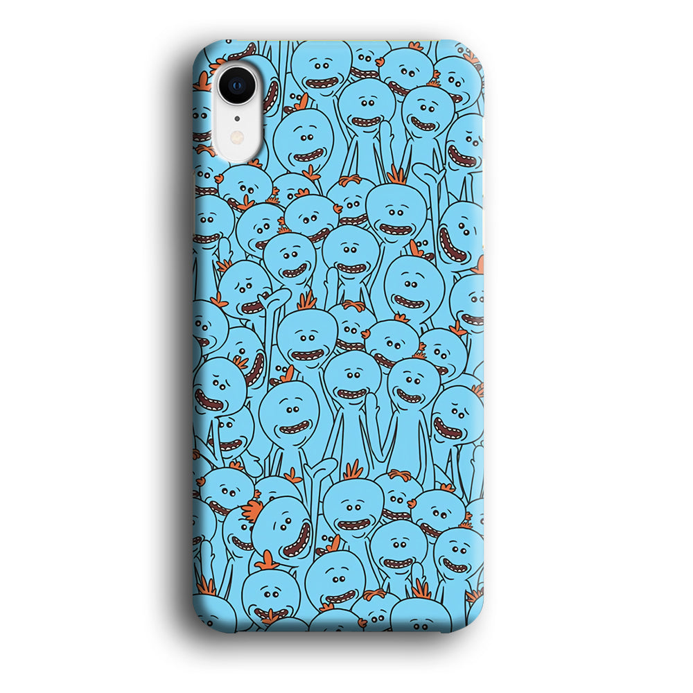Mr Meeseeks Doodle iPhone XR Case