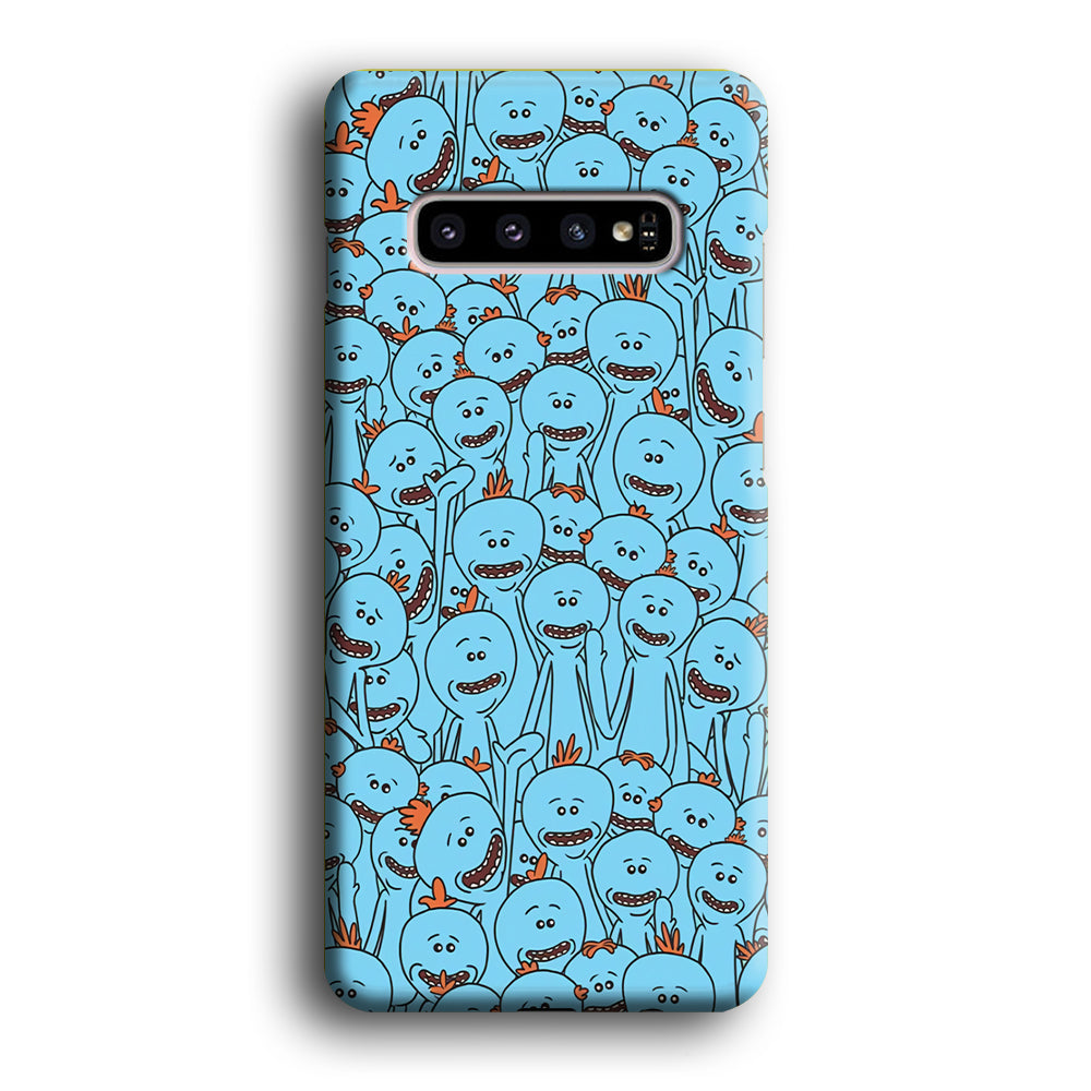 Mr Meeseeks Doodle Samsung Galaxy S10 Case