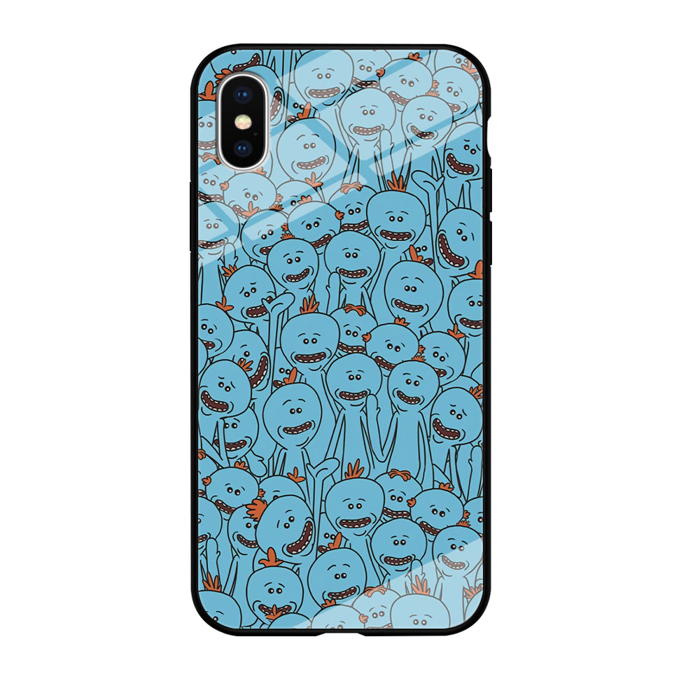 Mr Meeseeks Doodle iPhone X Case