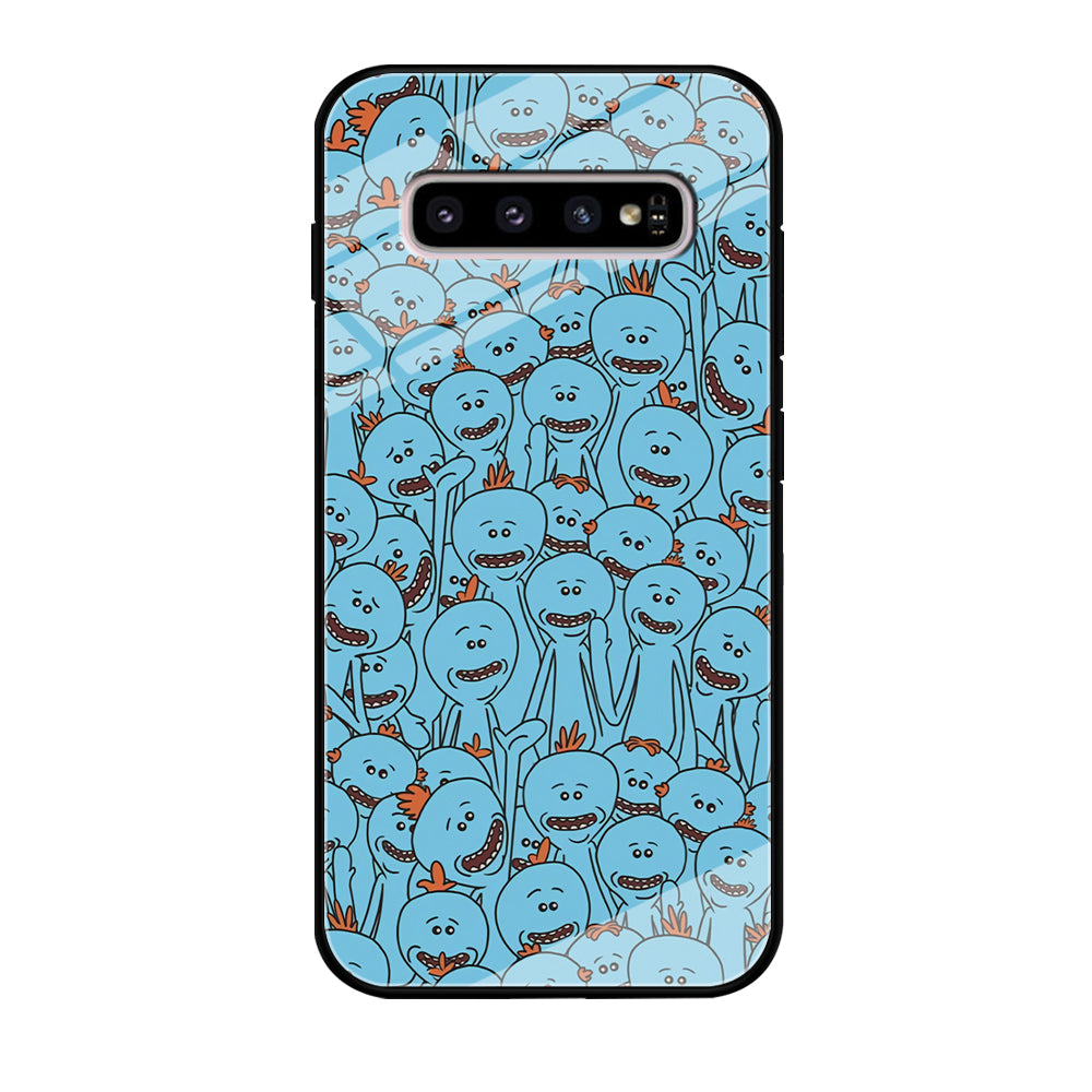 Mr Meeseeks Doodle Samsung Galaxy S10 Case