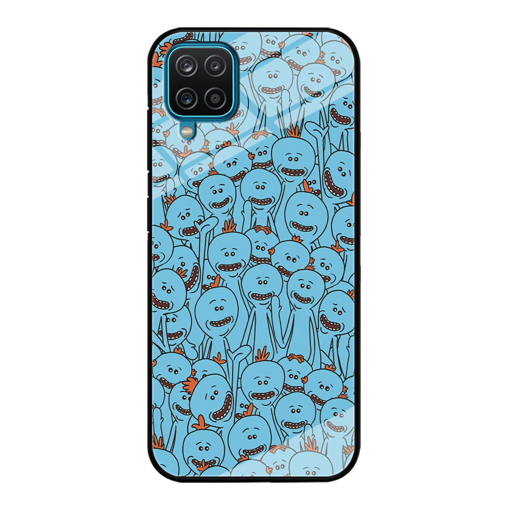 Mr Meeseeks Doodle Samsung Galaxy A12 Case