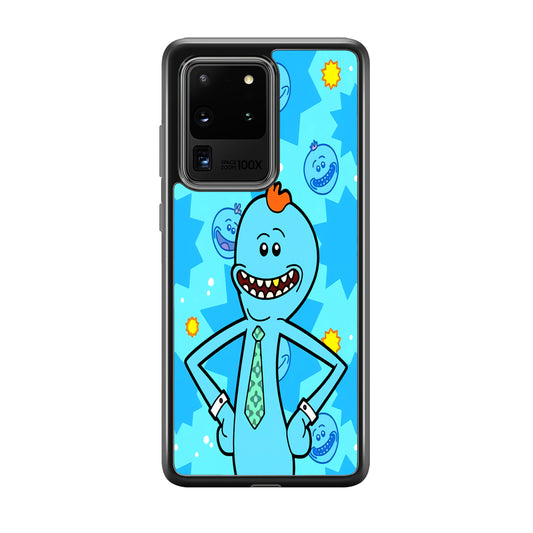 Mr Meeseeks Smile Samsung Galaxy S20 Ultra Case