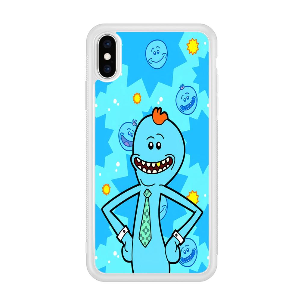 Mr Meeseeks Smile iPhone X Case