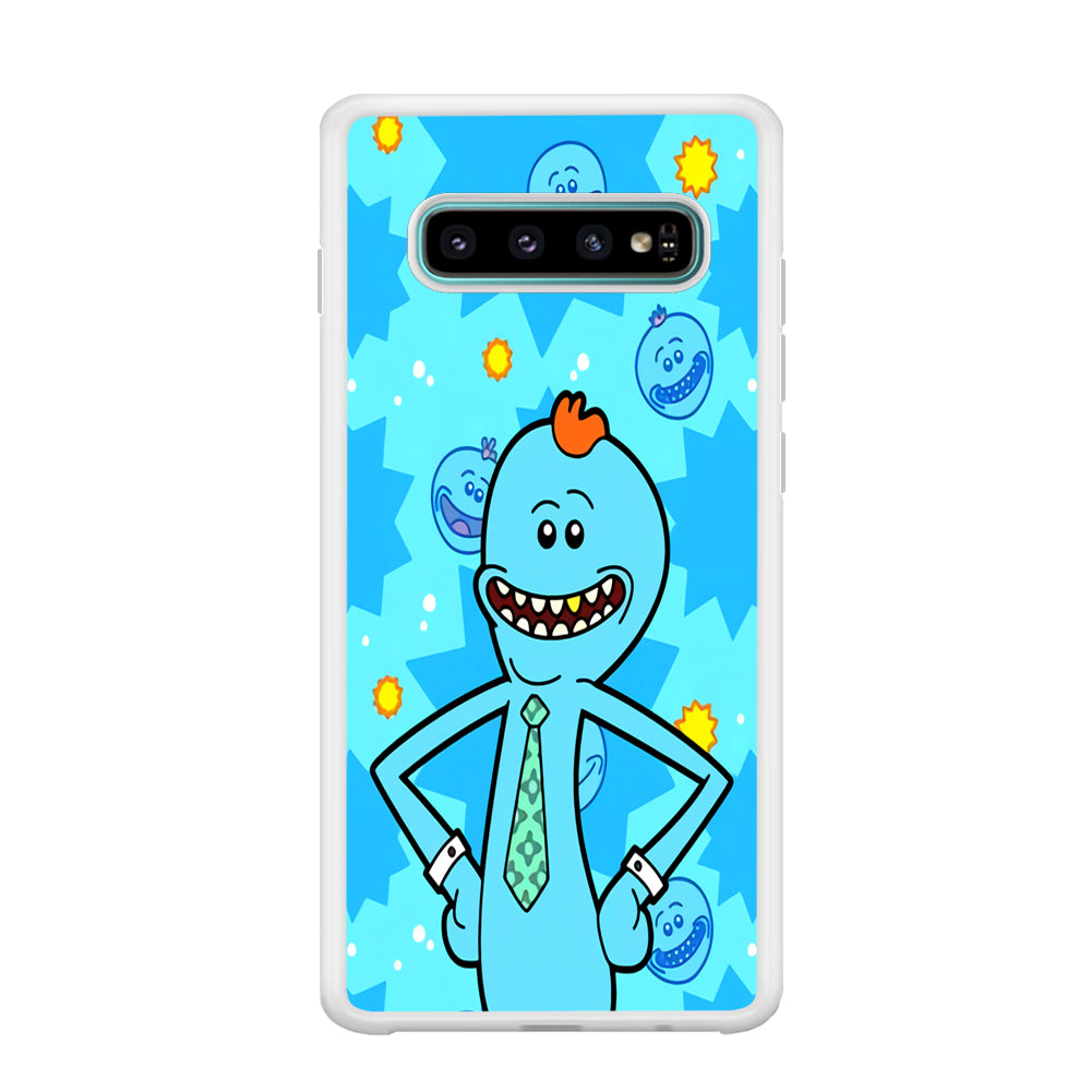 Mr Meeseeks Smile Samsung Galaxy S10 Case