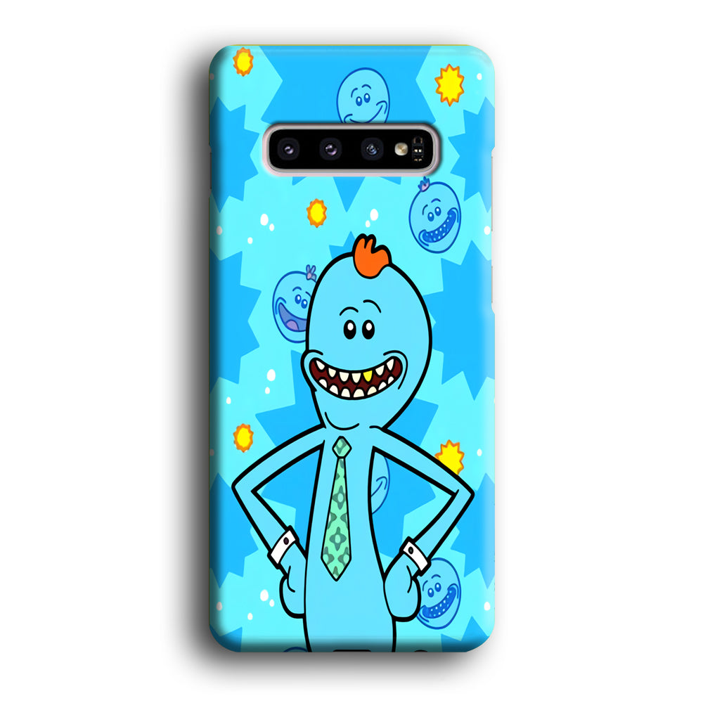 Mr Meeseeks Smile Samsung Galaxy S10 Case