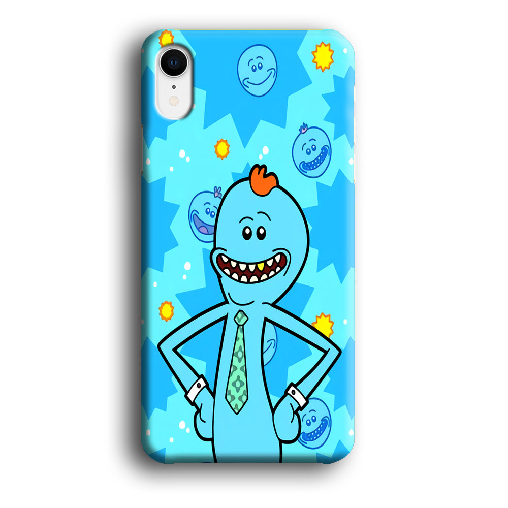 Mr Meeseeks Smile iPhone XR Case
