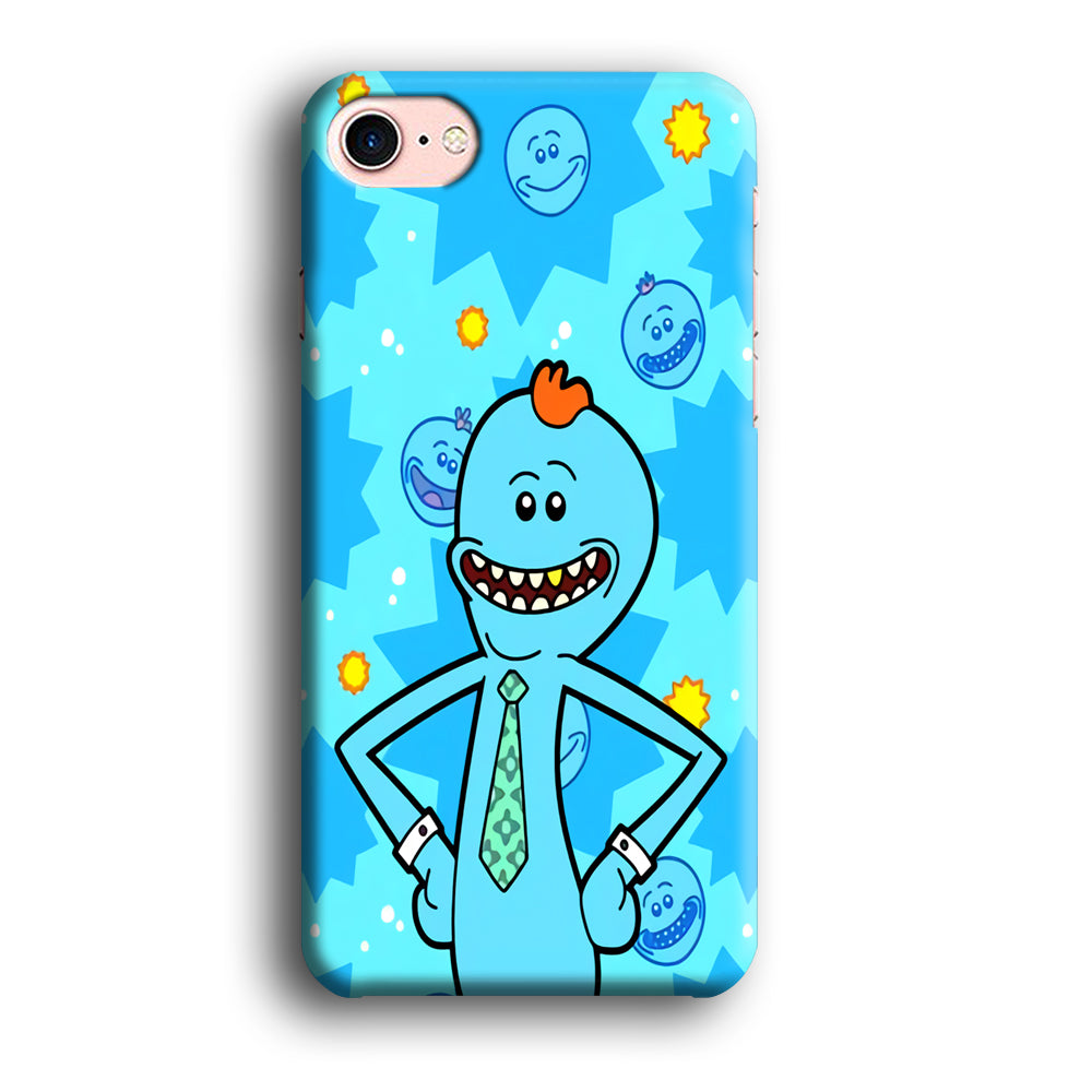 Mr Meeseeks Smile iPhone 8 Case