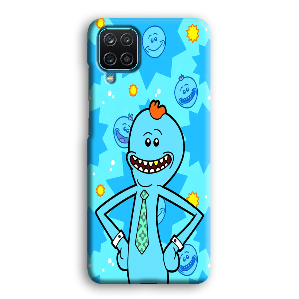 Mr Meeseeks Smile Samsung Galaxy A12 Case