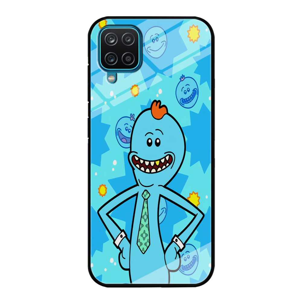 Mr Meeseeks Smile Samsung Galaxy A12 Case