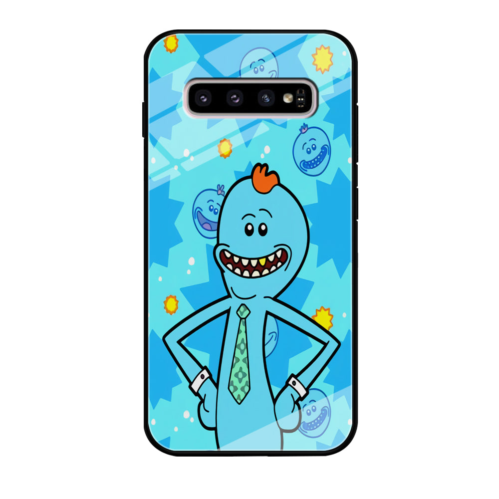 Mr Meeseeks Smile Samsung Galaxy S10 Case