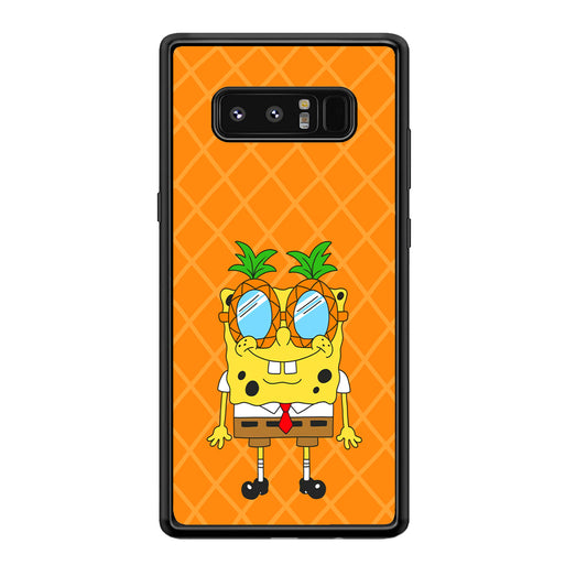 Mr Squarepants on Sunny Day Samsung Galaxy Note 8 Case