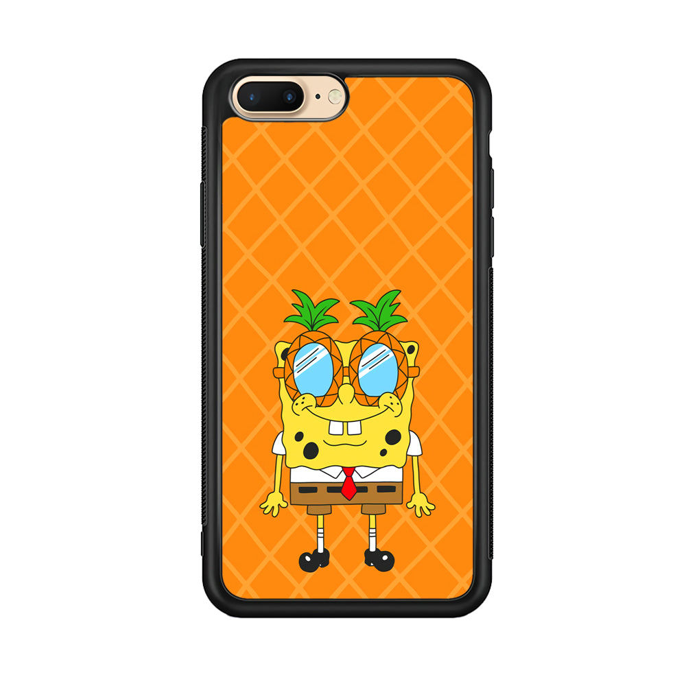 Mr Squarepants on Sunny Day iPhone 8 Plus Case