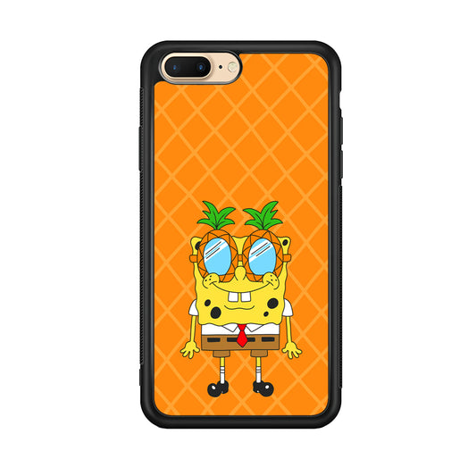 Mr Squarepants on Sunny Day iPhone 8 Plus Case