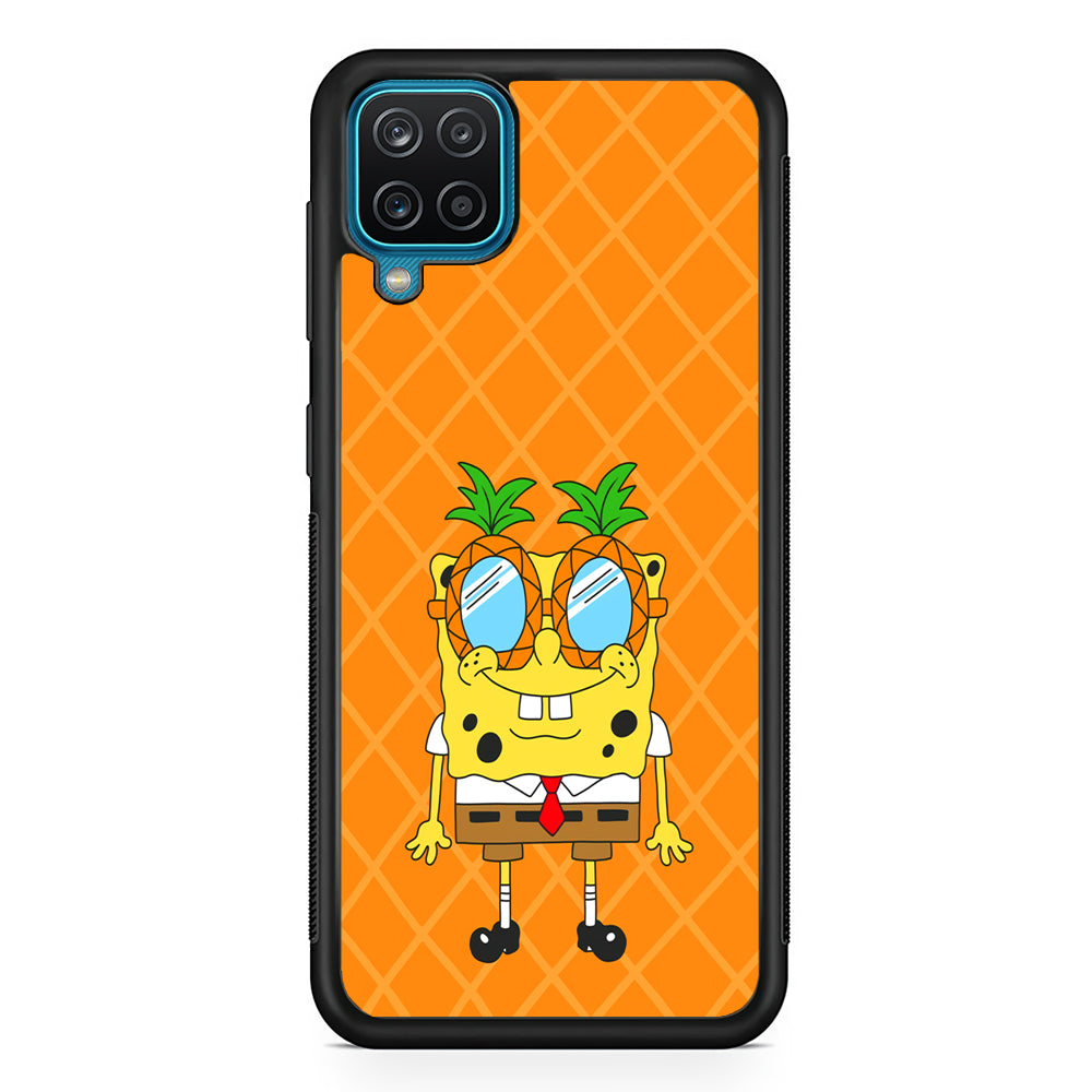 Mr Squarepants on Sunny Day Samsung Galaxy A12 Case