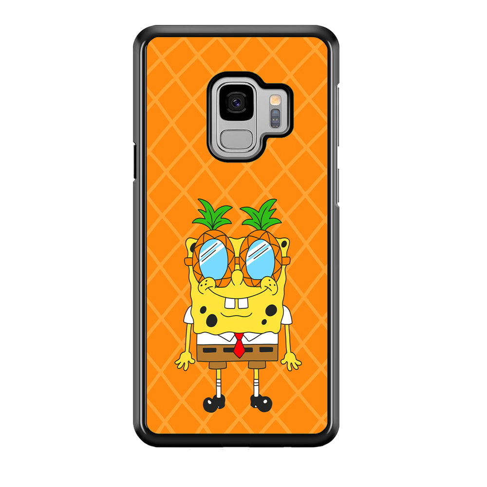 Mr Squarepants on Sunny Day Samsung Galaxy S9 Case