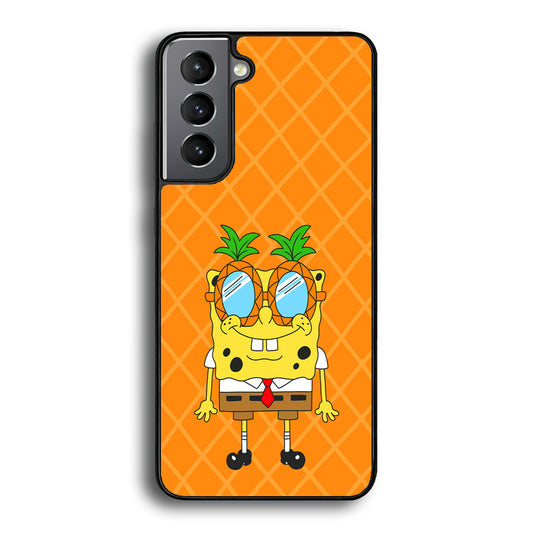Mr Squarepants on Sunny Day Samsung Galaxy S21 Plus Case - Carneyforia