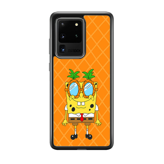Mr Squarepants on Sunny Day Samsung Galaxy S20 Ultra Case