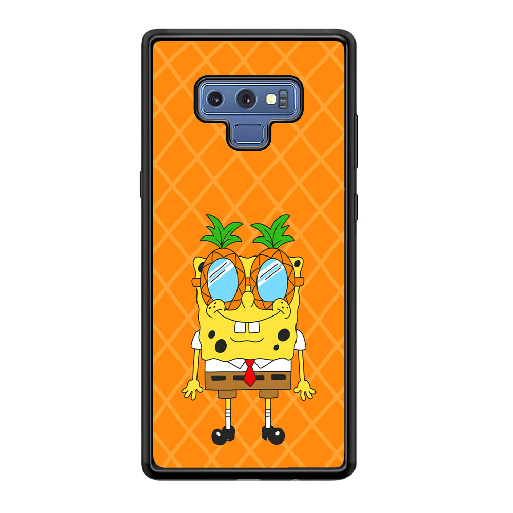 Mr Squarepants on Sunny Day Samsung Galaxy Note 9 Case