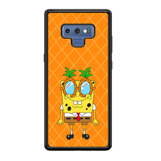 Mr Squarepants on Sunny Day Samsung Galaxy Note 9 Case