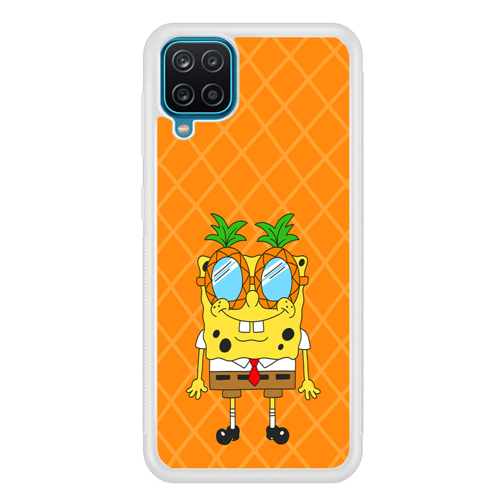 Mr Squarepants on Sunny Day Samsung Galaxy A12 Case