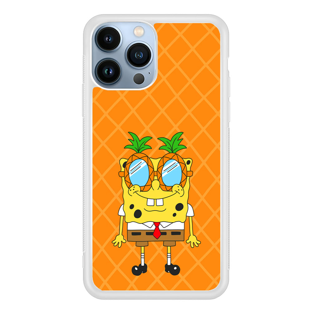 Mr Squarepants on Sunny Day iPhone 13 Pro Case
