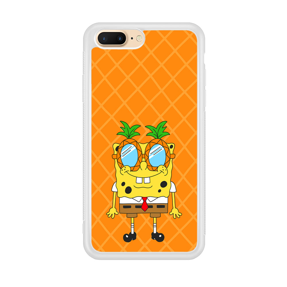 Mr Squarepants on Sunny Day iPhone 8 Plus Case