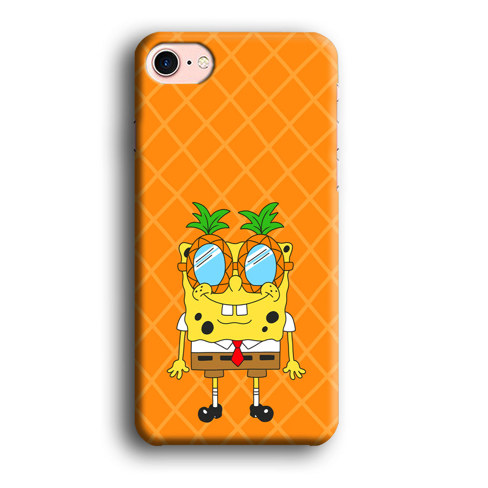 Mr Squarepants on Sunny Day iPhone 8 Case