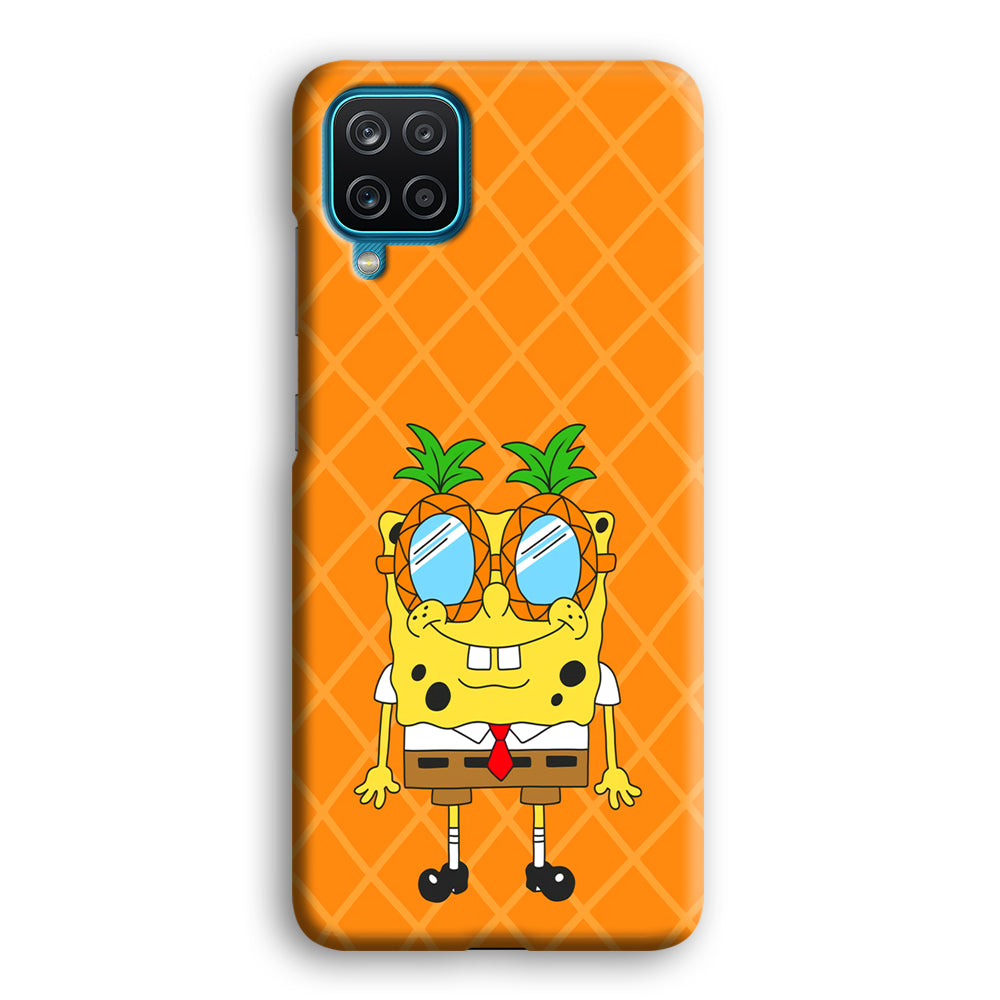 Mr Squarepants on Sunny Day Samsung Galaxy A12 Case