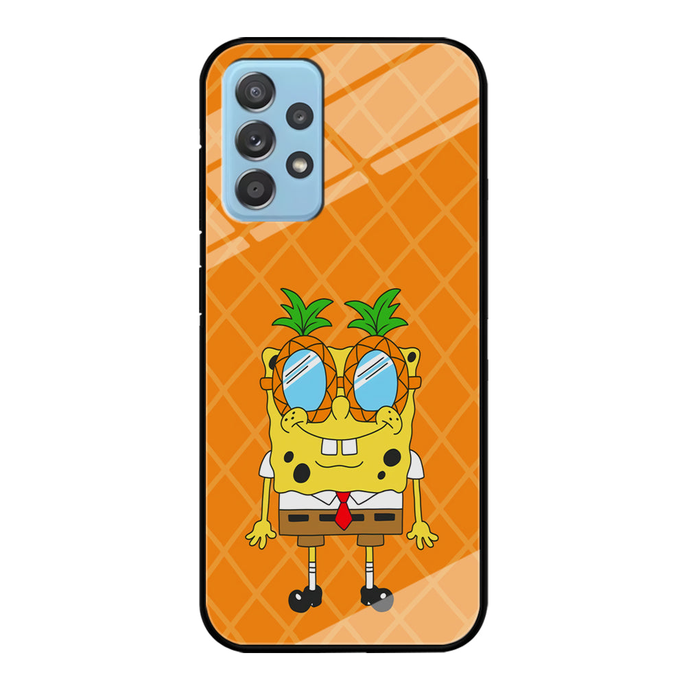 Mr Squarepants on Sunny Day Samsung Galaxy A52 Case