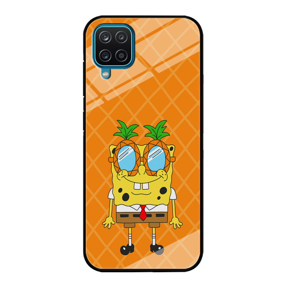 Mr Squarepants on Sunny Day Samsung Galaxy A12 Case