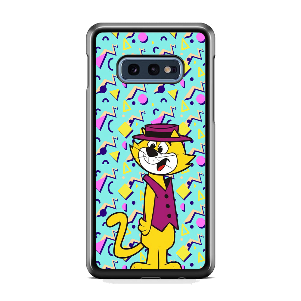 Mr Cat on Duty Samsung Galaxy S10E Case
