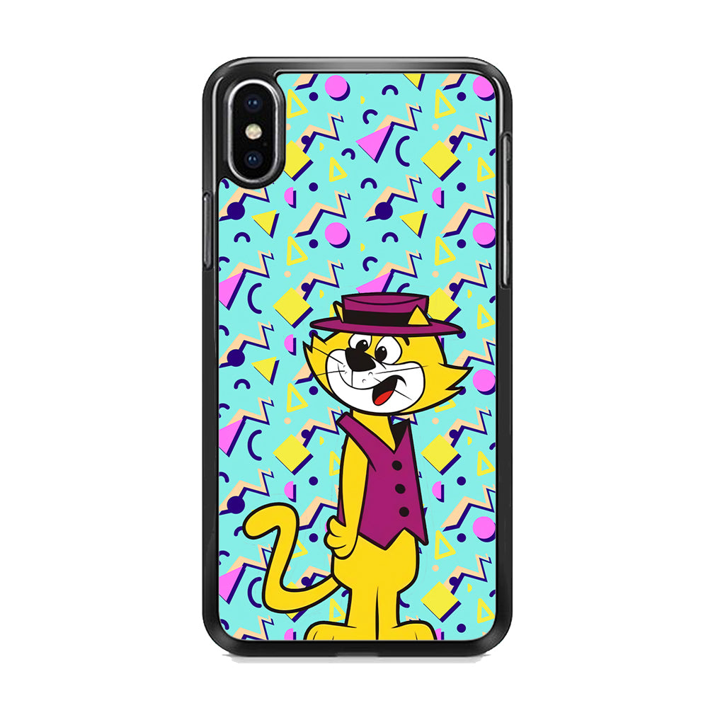 Mr Cat on Duty iPhone X Case
