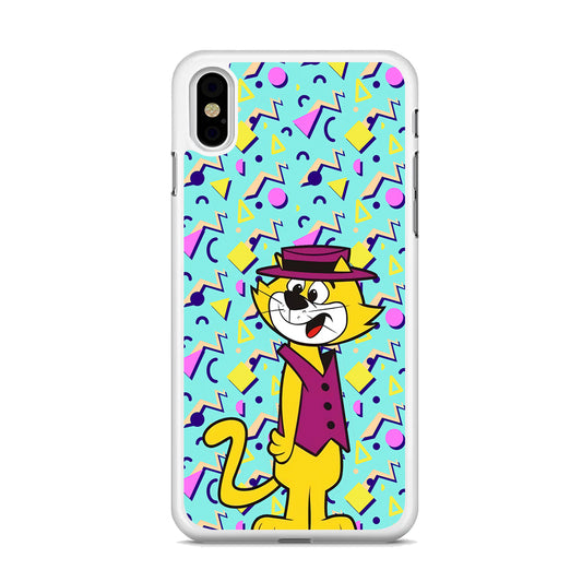 Mr Cat on Duty iPhone X Case