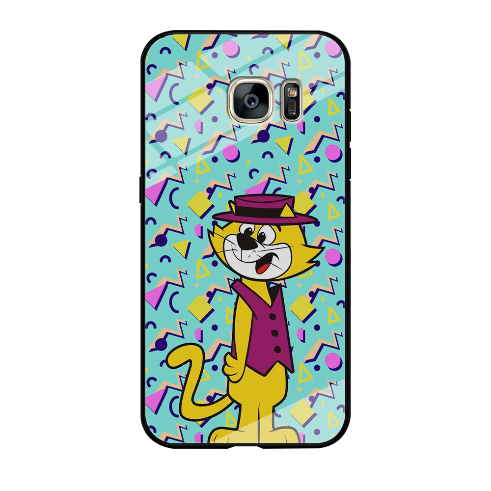 Mr Cat on Duty Samsung Galaxy S7 Edge Case