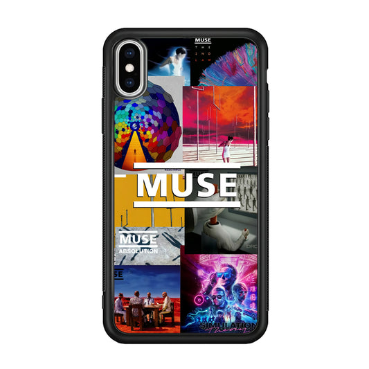 Muse Album Collage iPhone X Case