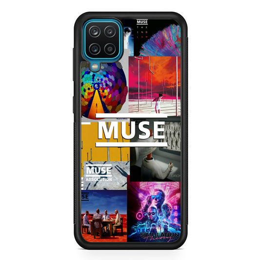 Muse Album Collage Samsung Galaxy A12 Case