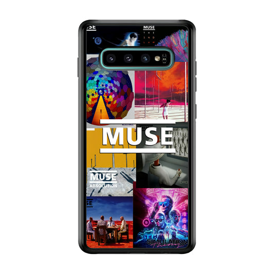 Muse Album Collage Samsung Galaxy S10 Case