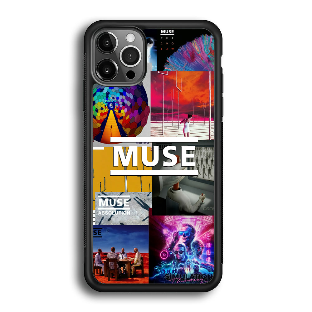 Muse Album Collage iPhone 12 Pro Max Case