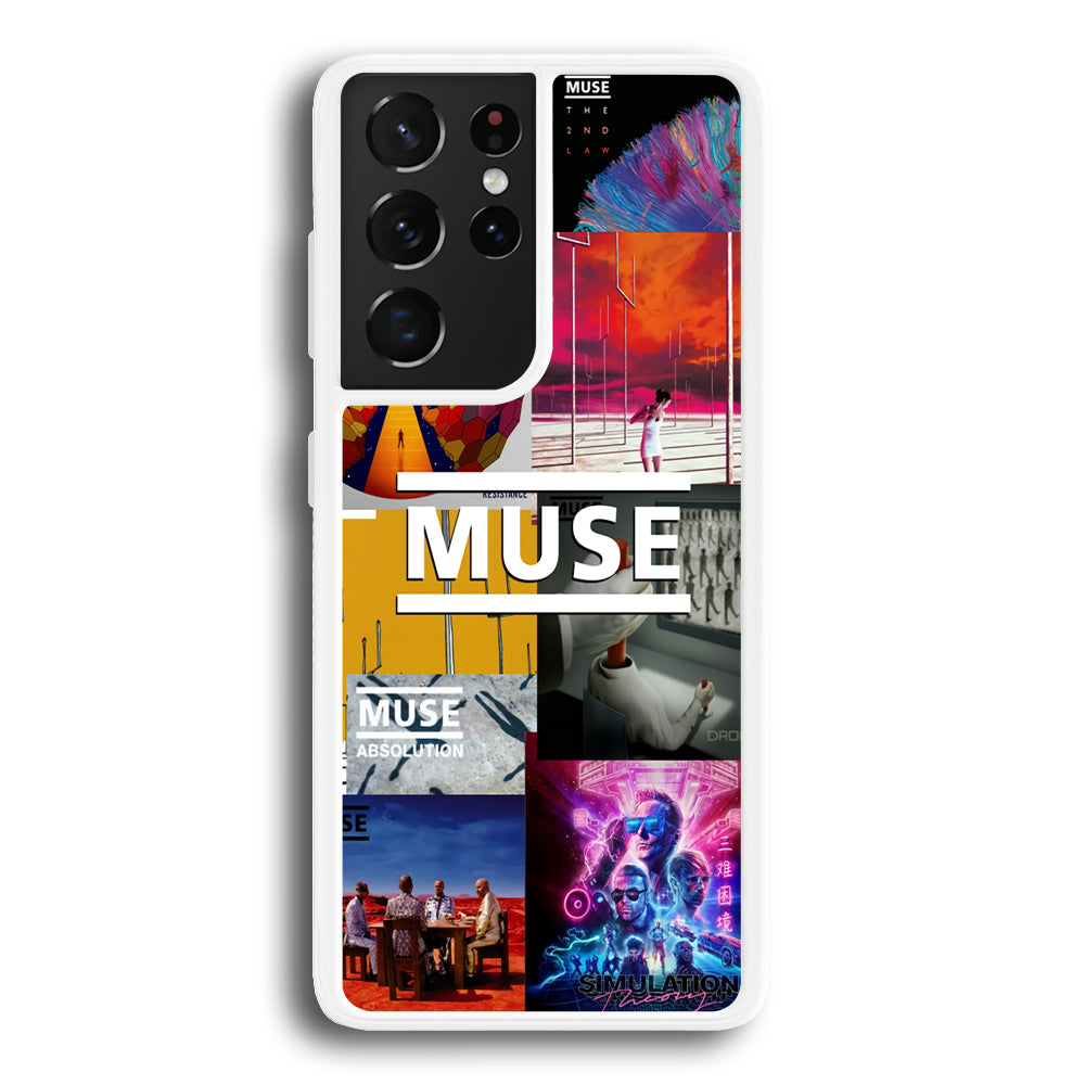 Muse Album Collage Samsung Galaxy S21 Ultra Case