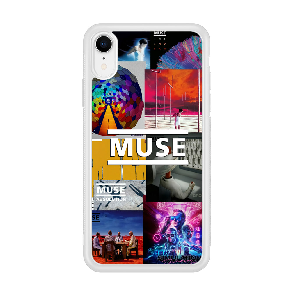 Muse Album Collage iPhone XR Case