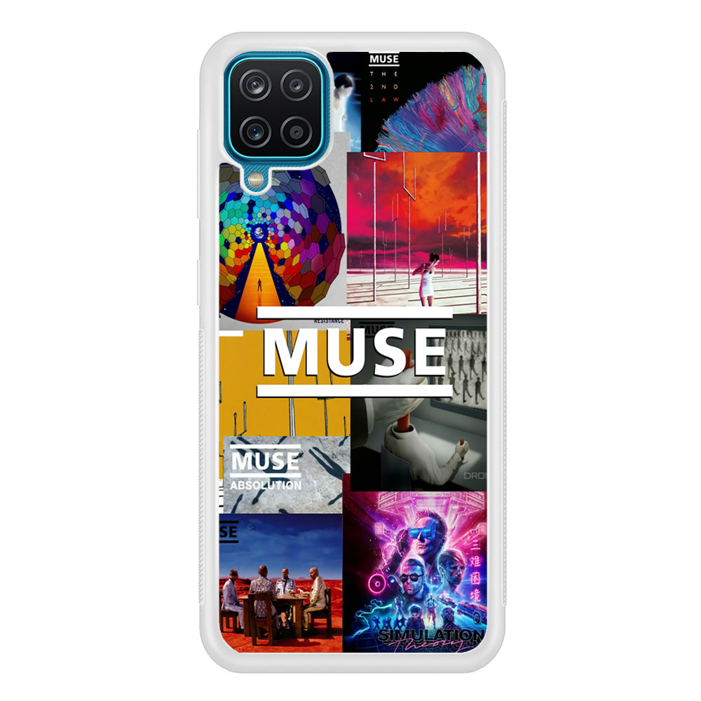 Muse Album Collage Samsung Galaxy A12 Case