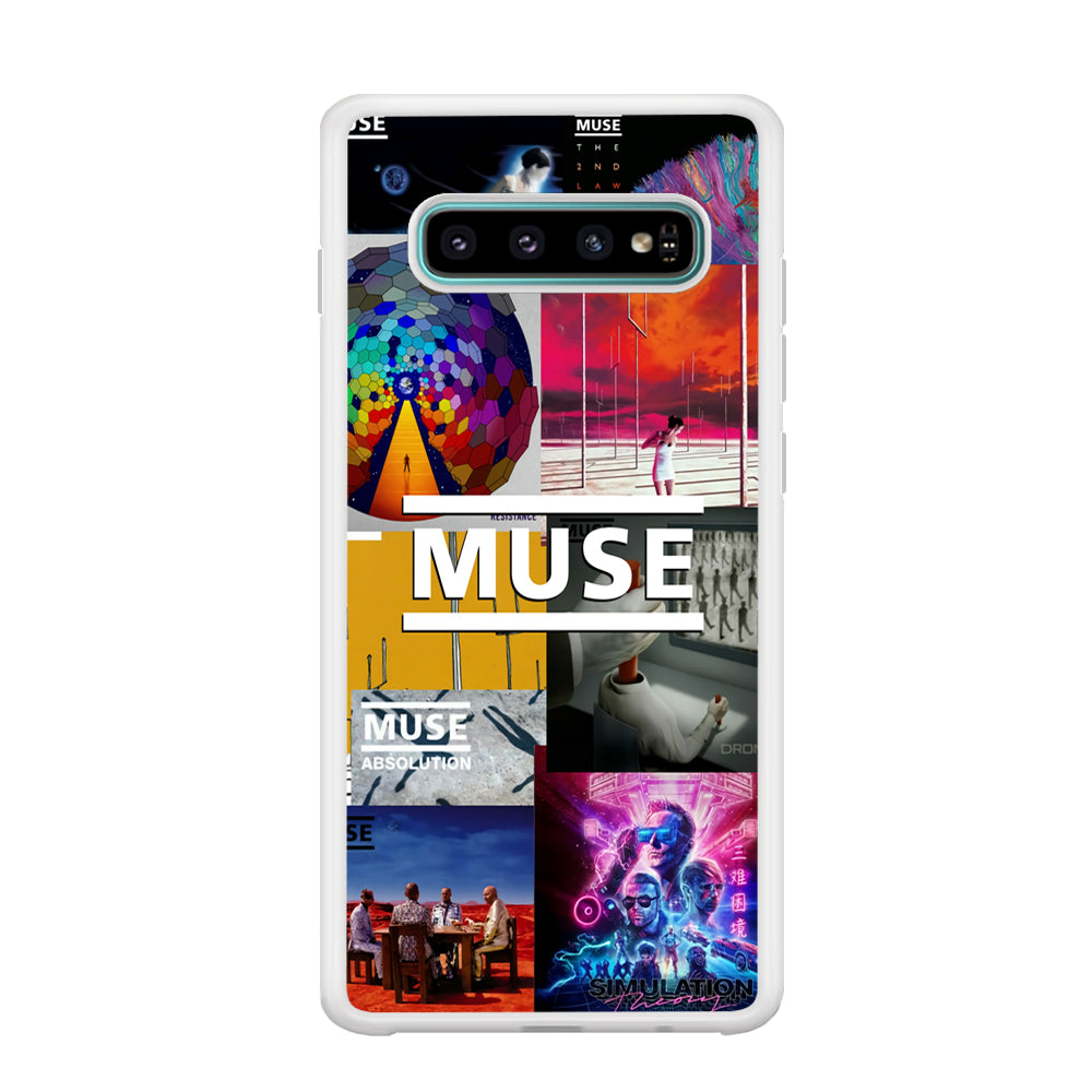 Muse Album Collage Samsung Galaxy S10 Case