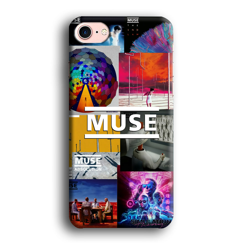 Muse Album Collage iPhone 8 Case