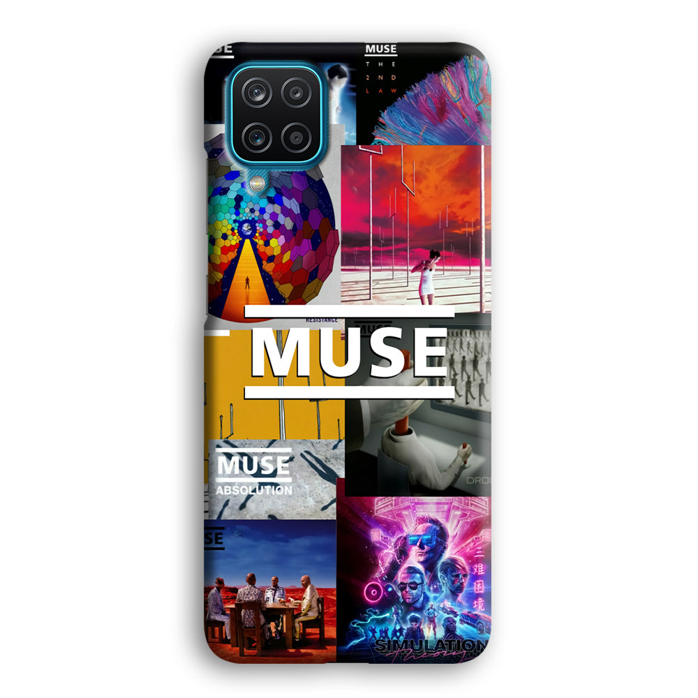 Muse Album Collage Samsung Galaxy A12 Case